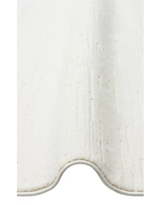 MISSORI HALI 0147 Hav Toz Vermez Sade Desenli Yumuşak Dokulu Modern Makine Halısı