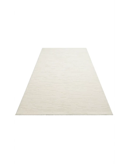 MISSORI HALI 0147 Hav Toz Vermez Sade Desenli Yumuşak Dokulu Modern Makine Halısı