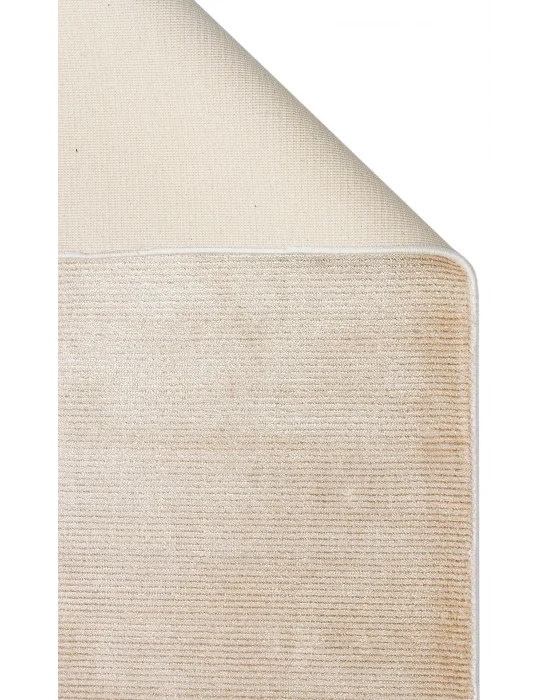 Napoli NAP 01 Beige Sade Desenli Modern Sık Dokuma Makine Halısı