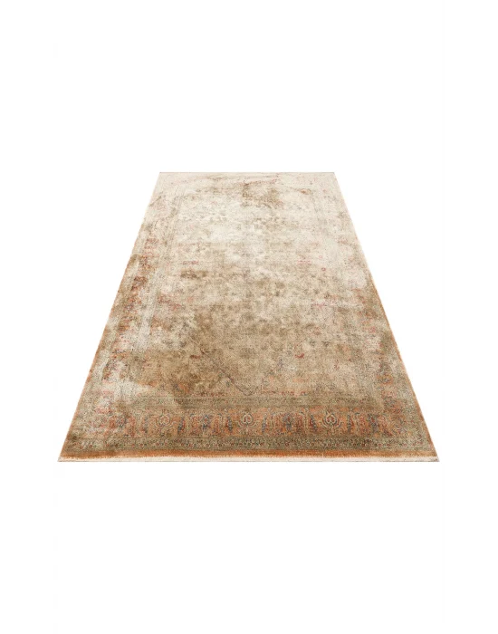 LAHOR HALI 0042 Özel Boyama İşlemi İle Üretilen Yüksek Alçak Dokuya Sahip Zengin Renkli Şık Salon Halısı