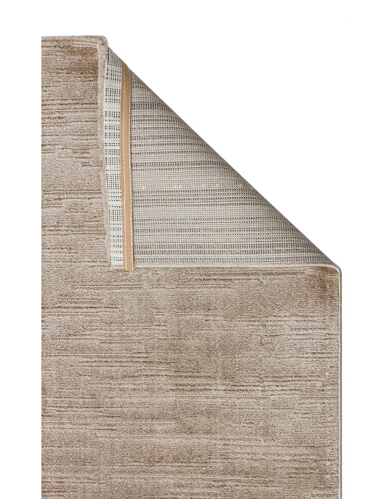 MISSORI HALI 0136 Hav Toz Vermez Sade Desenli Yumuşak Dokulu Modern Makine Halısı