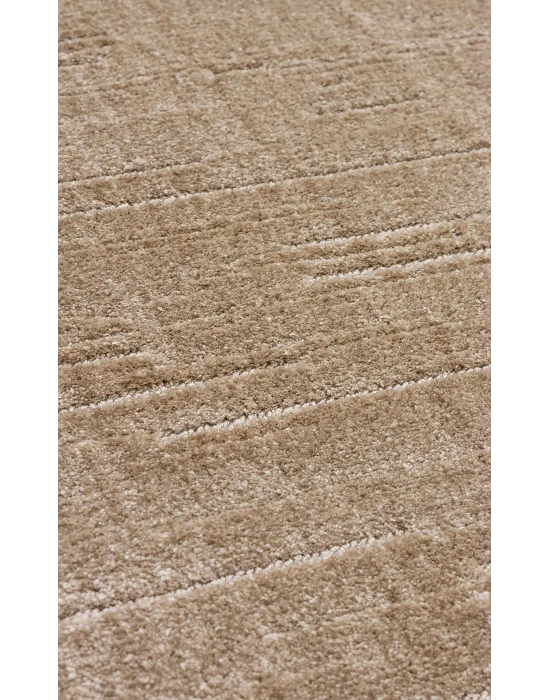 MISSORI HALI 0136 Hav Toz Vermez Sade Desenli Yumuşak Dokulu Modern Makine Halısı