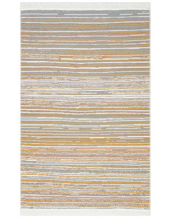 Arya Ar 35 Multy %100 Geri Dönüşümlü Pamuktan Çift Taraflı Yıkanabilir Modern Dekoratif Kilim