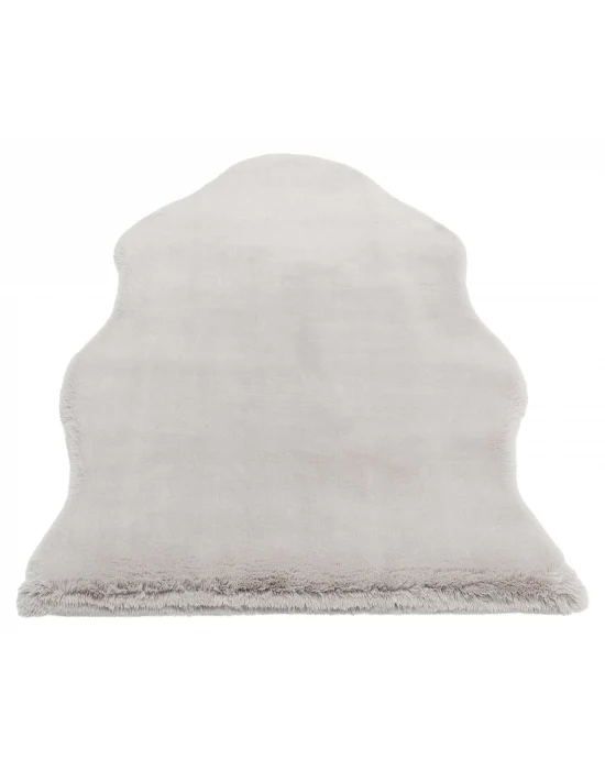 MOLLIS POST 0003 Yumuşak Dokulu Uzun Tüylü Yıkanabilir Tavşan Postu