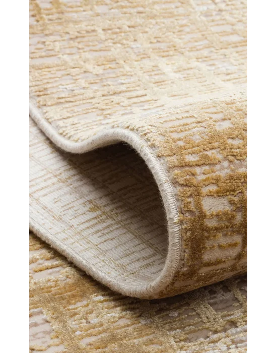 FRESCO DYED HALI 0104 Overdyed Yüksek Alçak Dokulu Özel Işıltılı Yüksek Kaliteli Sık Dokuma Modern Salon Halısı