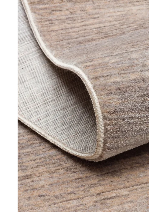 PIETRA HALI 0066 Sıcak Renk Tonlu Etnik Desenli Yumuşak Dokulu Makine Halısı