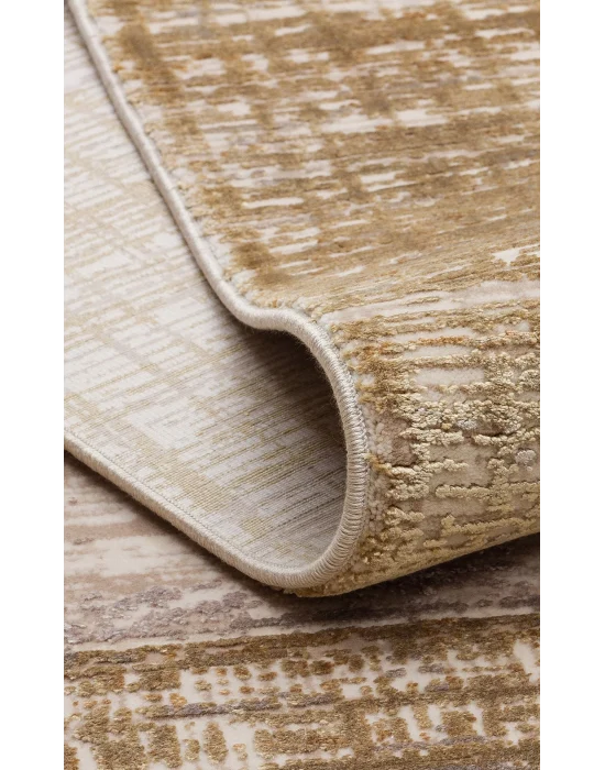 FRESCO DYED HALI 0118 Overdyed Yüksek Alçak Dokulu Özel Işıltılı Yüksek Kaliteli Sık Dokuma Modern Salon Halısı