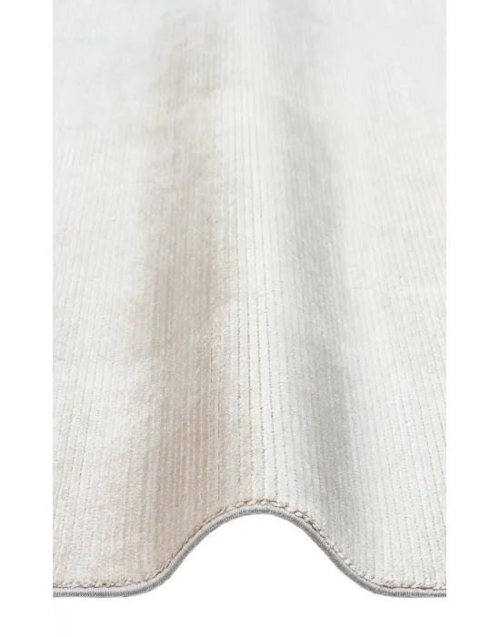 Cordoba Db Plaın Beıge Nw Parlak Yüksek Alçak Dokulu Modern Makine Halısı