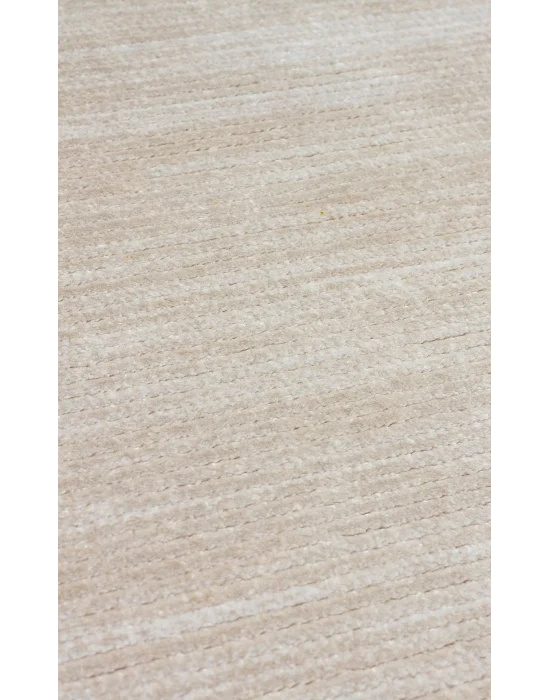 Cordoba Db Plaın Beıge Nw Parlak Yüksek Alçak Dokulu Modern Makine Halısı