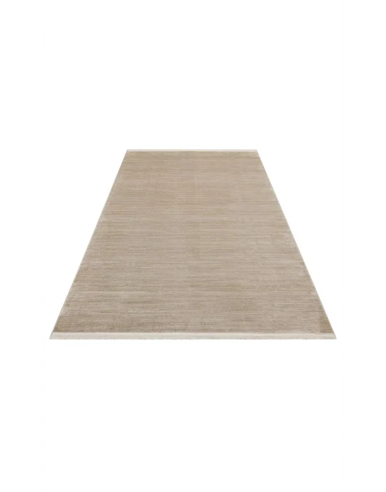 Cordoba Db Plaın Beıge Nw Parlak Yüksek Alçak Dokulu Modern Makine Halısı