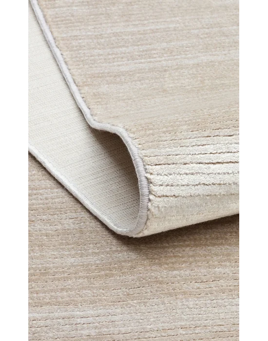 Cordoba Db Plaın Beıge Nw Parlak Yüksek Alçak Dokulu Modern Makine Halısı