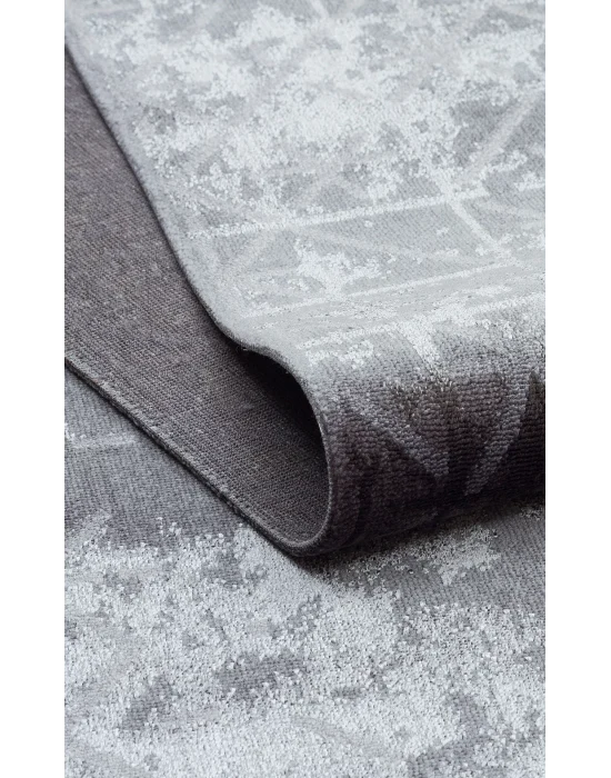 TORINO HALI 0131 Sık Dokuma Dökümlü Yere Oturan Hav Toz Vermez Yıkanabilir Kaymaz Tabanlı Modern Halı