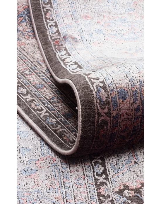 LAHOR HALI 0001 Özel Boyama İşlemi İle Üretilen Yüksek Alçak Dokuya Sahip Zengin Renkli Şık Salon Halısı