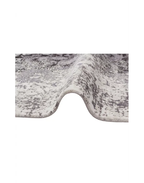 Cordoba Db 02 ıvory Mıx Grey Nw Parlak Yüksek Alçak Dokulu Modern Makine Halısı