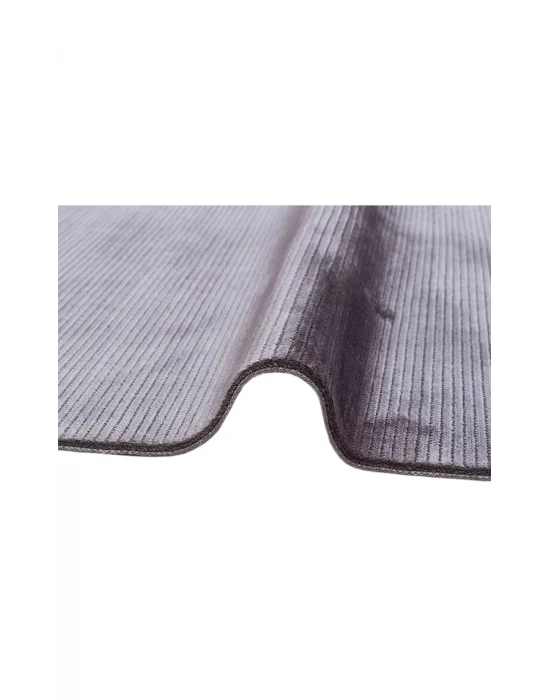 Cordoba Db Plaın D.Grey Nw Parlak Yüksek Alçak Dokulu Modern Makine Halısı