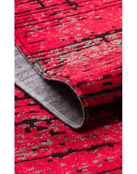 SATEEN HALI 0547 Hav Toz Vermez Yıkanabilir Kaymaz İnce Dokuma Modern Halı