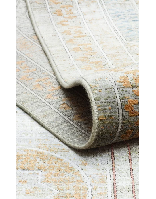 MAHAL HALI 0132 Modern Desenli Yüksek Kalite Sık Dokuma Salon Halısı