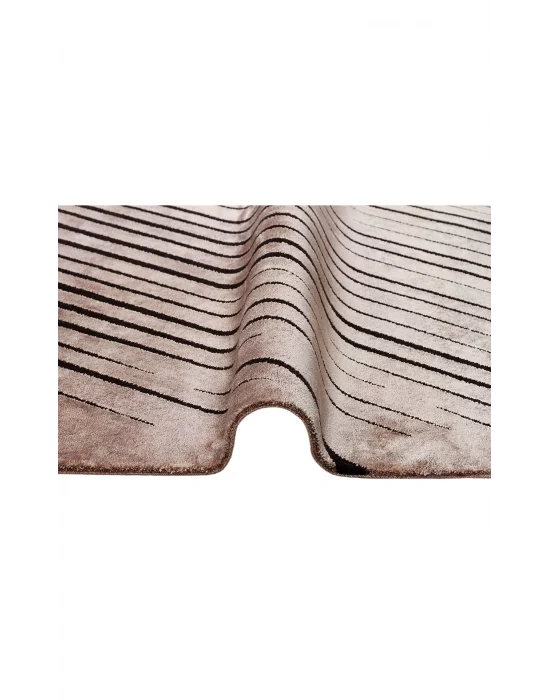 Cordoba Db 06 Antrasit Vizon Nw Parlak Yüksek Alçak Dokulu Modern Makine Halısı