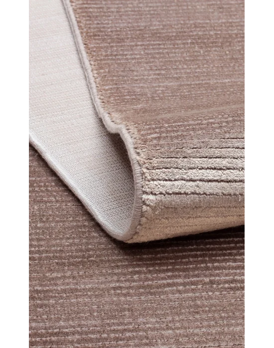 Cordoba Db Plaın Vizon Nw  Parlak Yüksek Alçak Dokulu Modern Makine Halısı