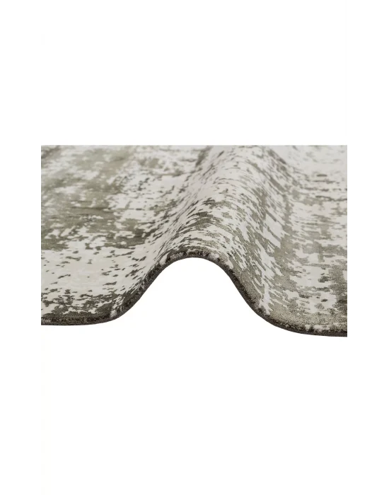 Cordoba Db 01 D.Green Nw Parlak Yüksek Alçak Dokulu Modern Makine Halısı