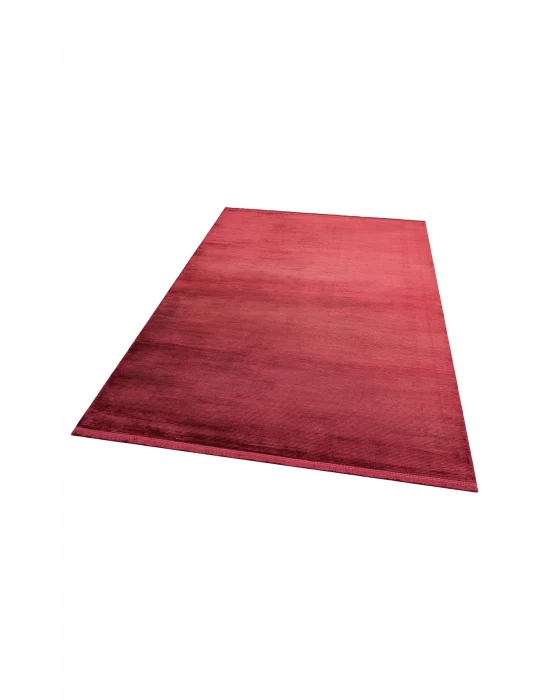 Cordoba Db Plaın Burgundy New Parlak Yüksek Alçak Dokulu Modern Makine Halısı