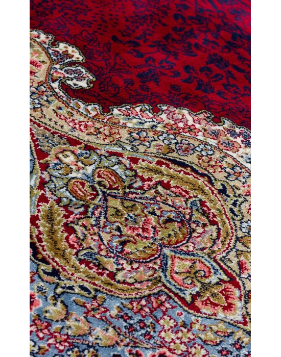 ISFAHAN HALI 0019 Klasik Desenli Yüksek Kalite Sık Dokuma Makine Halısı