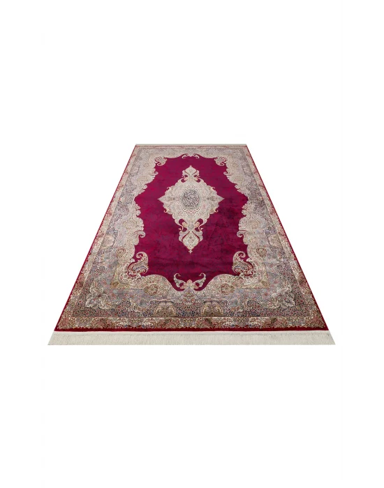 ISFAHAN HALI 0019 Klasik Desenli Yüksek Kalite Sık Dokuma Makine Halısı