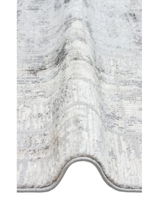 LAGOS HALI 0306 Hav Toz Vermez Eskitme Desenli Modern Makine Halısı