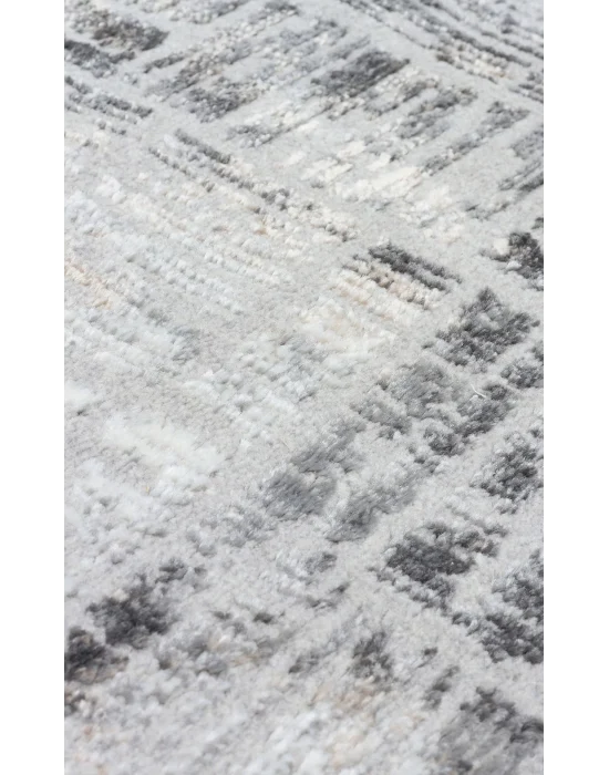 LAGOS HALI 0306 Hav Toz Vermez Eskitme Desenli Modern Makine Halısı