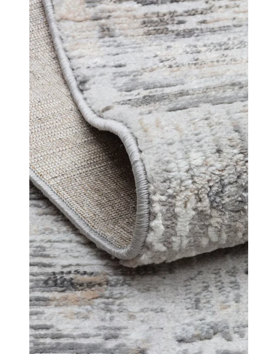 LAGOS HALI 0306 Hav Toz Vermez Eskitme Desenli Modern Makine Halısı