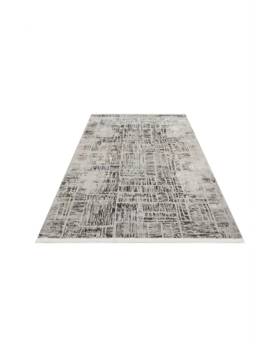 LAGOS HALI 0306 Hav Toz Vermez Eskitme Desenli Modern Makine Halısı