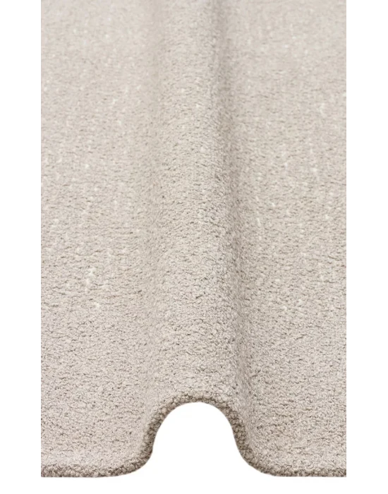 Nevada NVD 01 Beige Moroccon Tuşeli Hav Toz Vermez Kaymaz Tabanlı İnce Dokuma Modern Halı