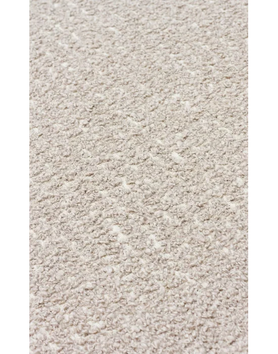 Nevada NVD 01 Beige Moroccon Tuşeli Hav Toz Vermez Kaymaz Tabanlı İnce Dokuma Modern Halı