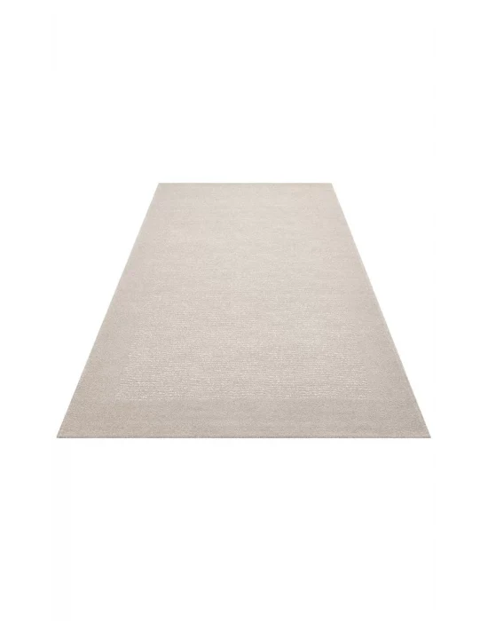 Nevada NVD 01 Beige Moroccon Tuşeli Hav Toz Vermez Kaymaz Tabanlı İnce Dokuma Modern Halı