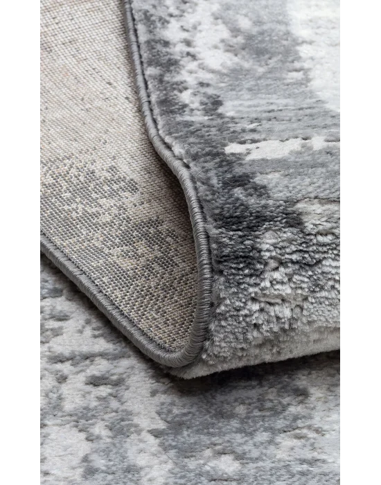 LAGOS HALI 0298 Hav Toz Vermez Eskitme Desenli Modern Makine Halısı