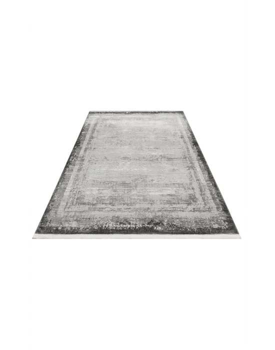 LAGOS HALI 0298 Hav Toz Vermez Eskitme Desenli Modern Makine Halısı