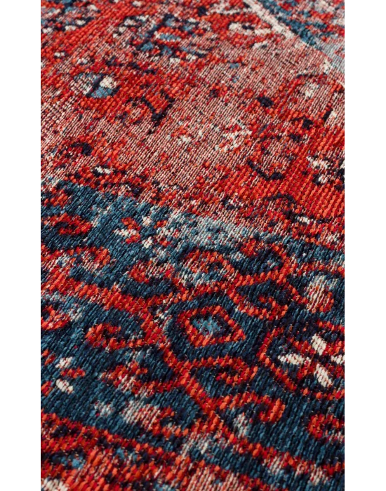 Anadolu 02 Multy Antik Desenli Yıkanabilir Kaymaz Tabanlı Etnik Kilim