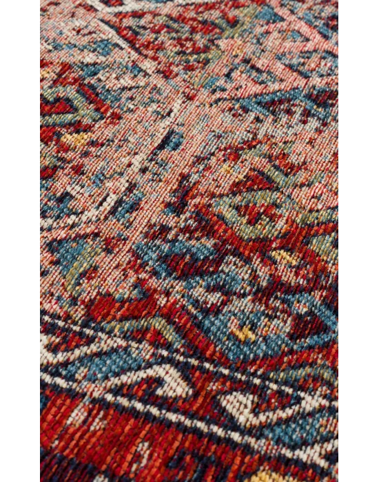 Anadolu 03 Multy Antik Desenli Yıkanabilir Kaymaz Tabanlı Etnik Kilim