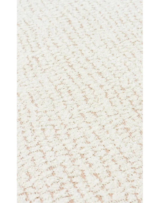Nevada NVD 01 Cream Moroccon Tuşeli Hav Toz Vermez Kaymaz Tabanlı İnce Dokuma Modern Halı