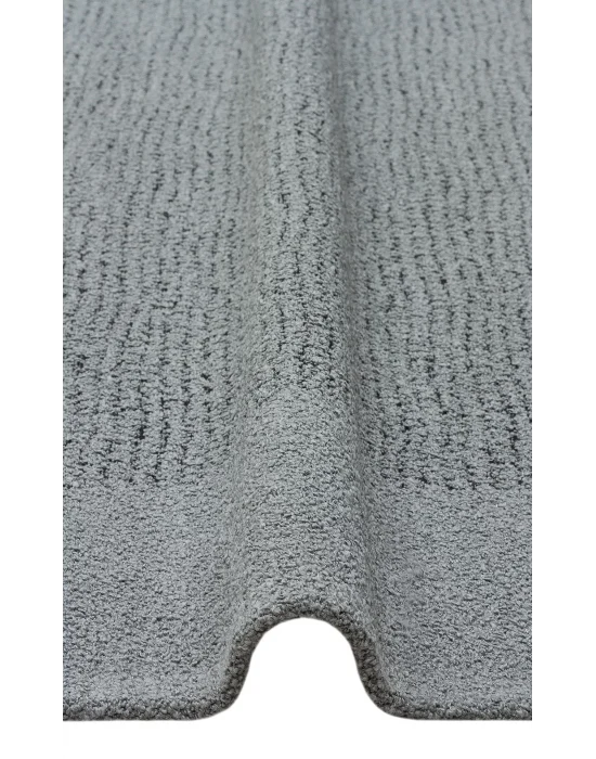 Nevada NVD 01 Grey Moroccon Tuşeli Hav Toz Vermez Kaymaz Tabanlı İnce Dokuma Modern Halı