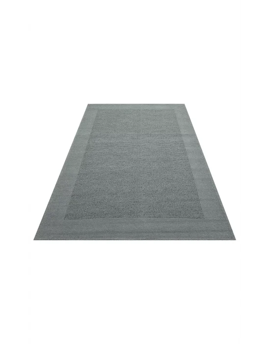 Nevada NVD 01 Grey Moroccon Tuşeli Hav Toz Vermez Kaymaz Tabanlı İnce Dokuma Modern Halı