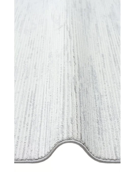 LAGOS HALI 0340 Hav Toz Vermez Eskitme Desenli Modern Makine Halısı