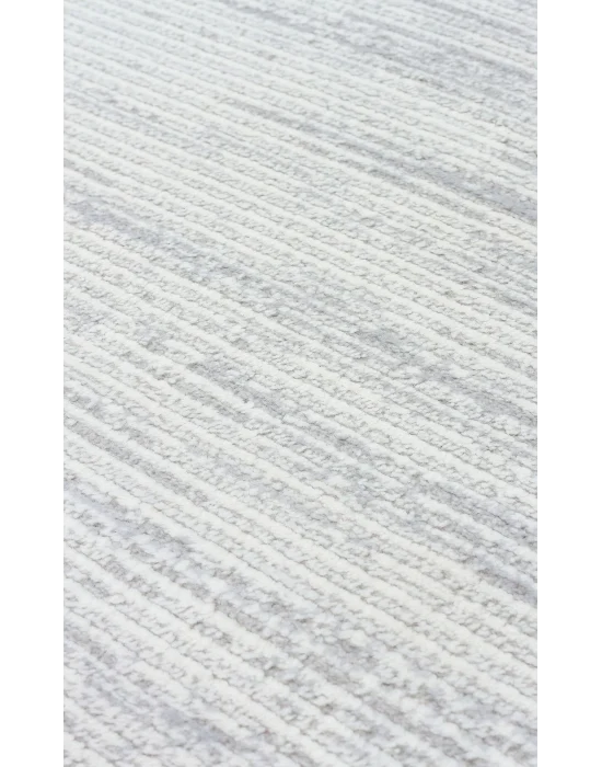 LAGOS HALI 0340 Hav Toz Vermez Eskitme Desenli Modern Makine Halısı