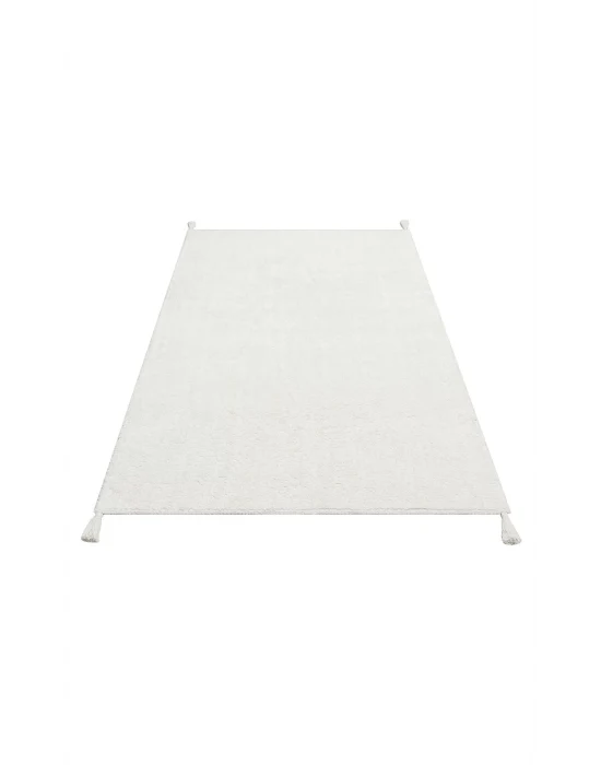 COTTON BOON HALI 0003 Yıkanabilir Kaymaz Tabanlı Naturel Pamuk Bebek Halısı