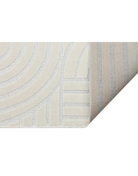 Fors 603 Bej Makinede Yıkanabilen Kaymaz Tabanlı İnce Makine Halısı