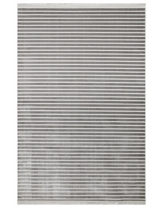 Fors 608 Antrasit Makinede Yıkanabilen Kaymaz Tabanlı İnce Makine Halısı