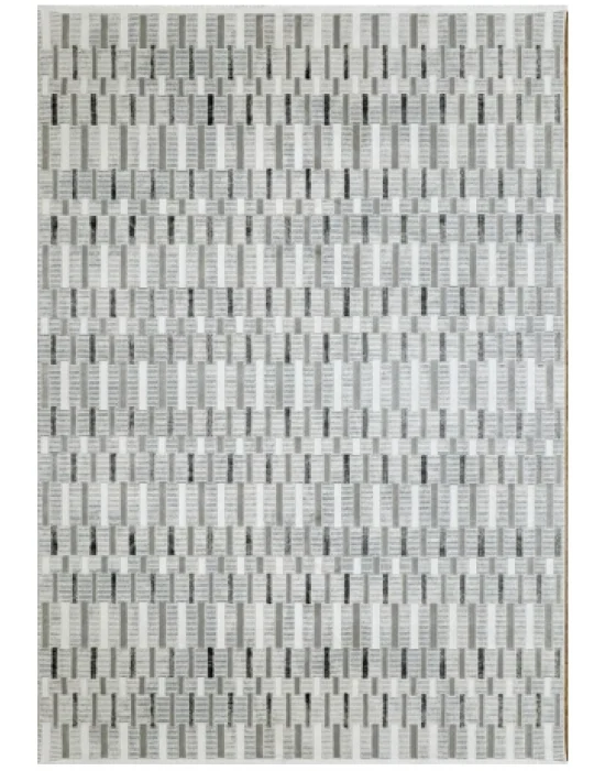Grande 4605 Vizon Akrilik Hav Vermez Modern Desenli Makine Halısı