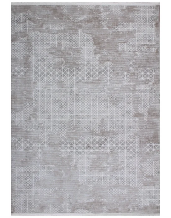 Grande 5247 Antrasit Akrilik Hav Vermez Modern Desenli Makine Halısı