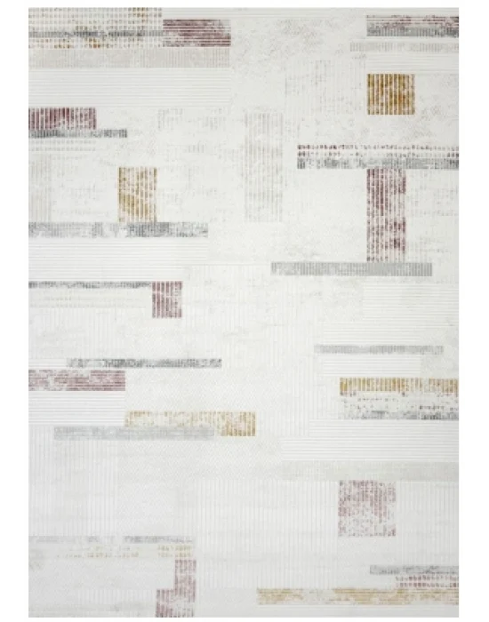 Plain 5399A Multi Akrilik Hav Vermez Modern Desenli Makine Halısı
