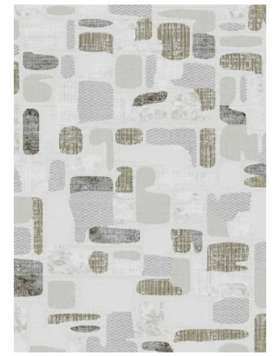 Plain 5394A Multi Akrilik Hav Vermez Modern Desenli Makine Halısı